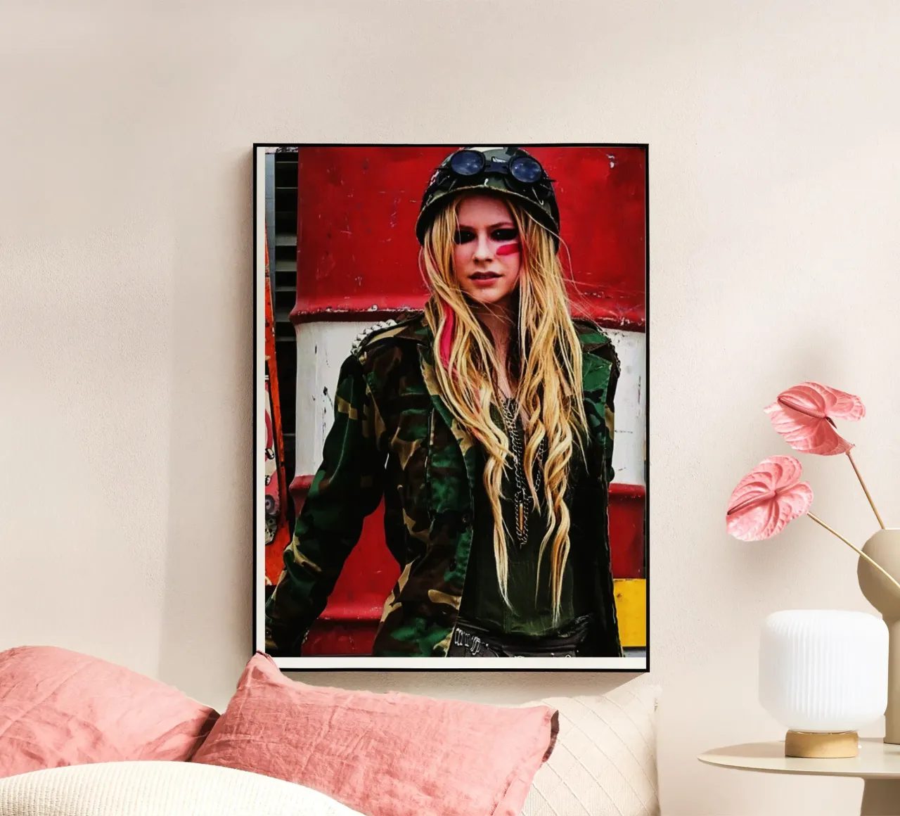 Avril Lavigne Army plexiglass da Torres 9