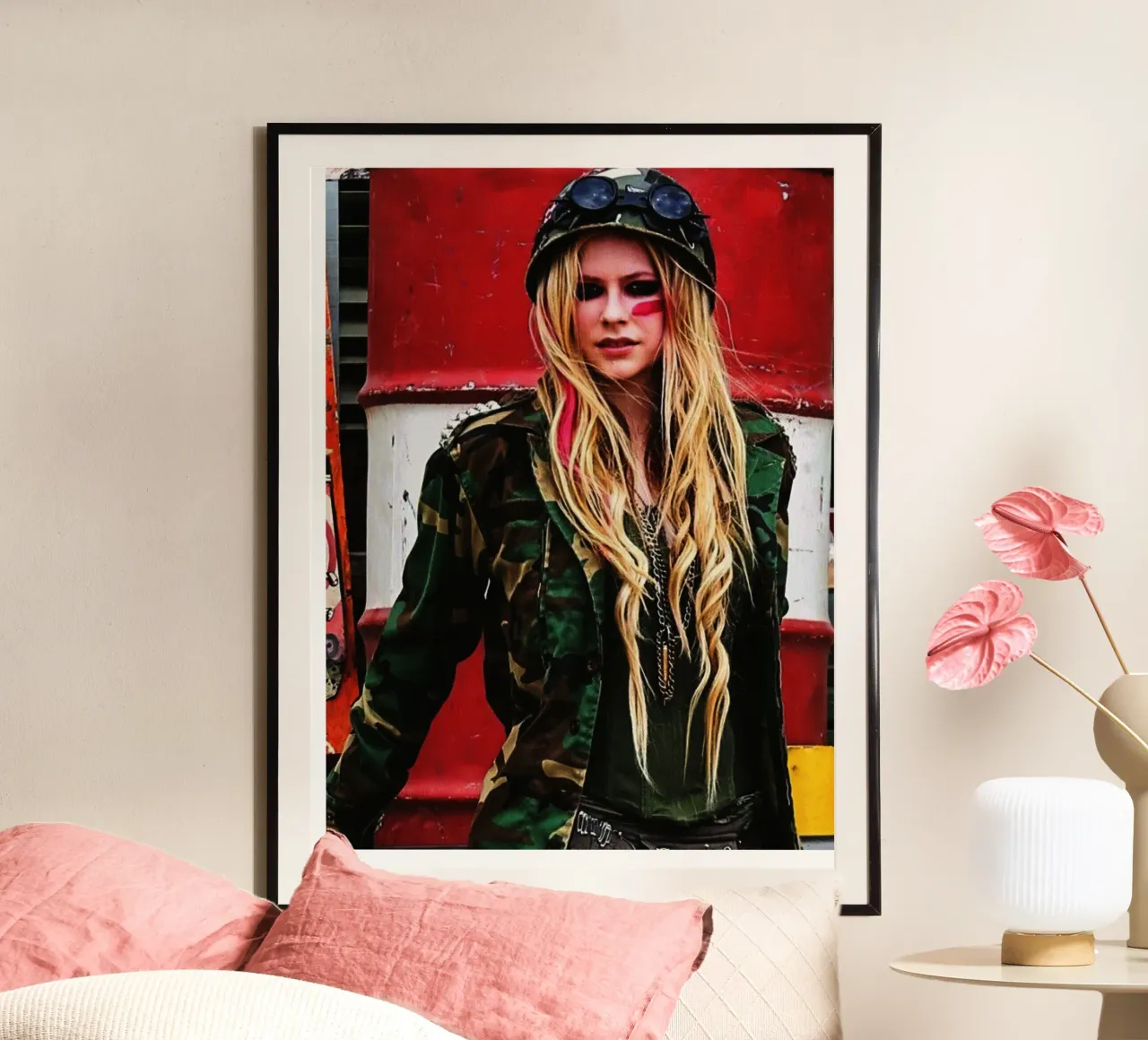Avril Lavigne Army carta hahnemühle da Torres 9