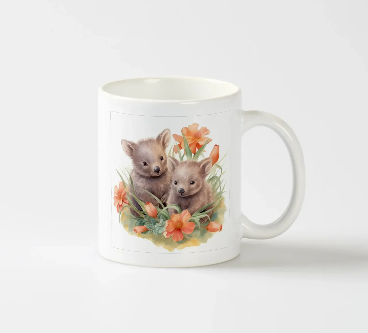 Piccoli vombati tazza in ceramica da Happy Littles