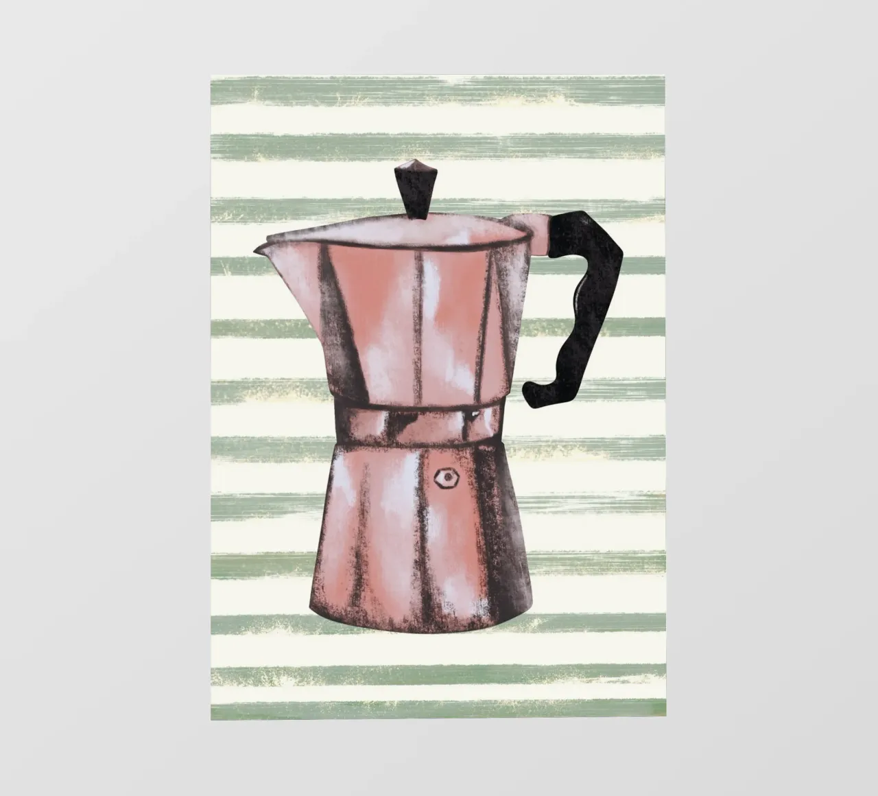 Retro coffee pot pellicola backlit da PinkCandyWalls