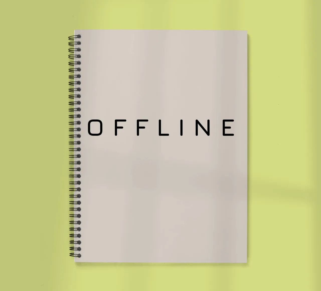 Non in linea diario ad anelli da BenCoStyle