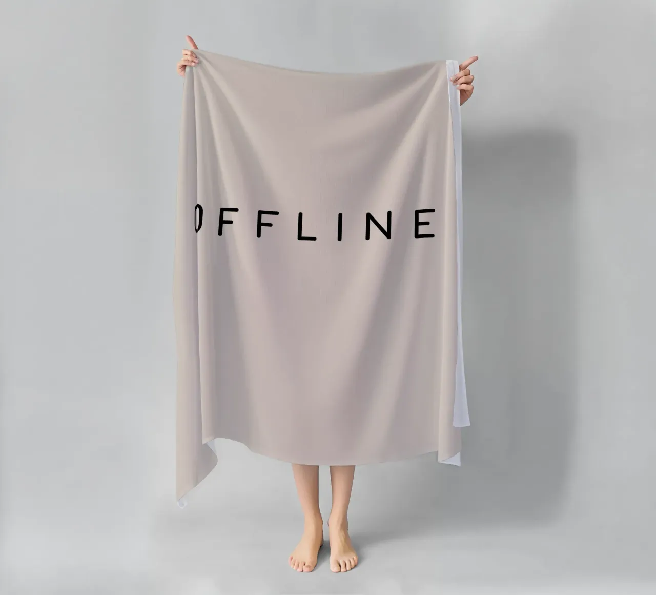 Non in linea telo mare da BenCoStyle