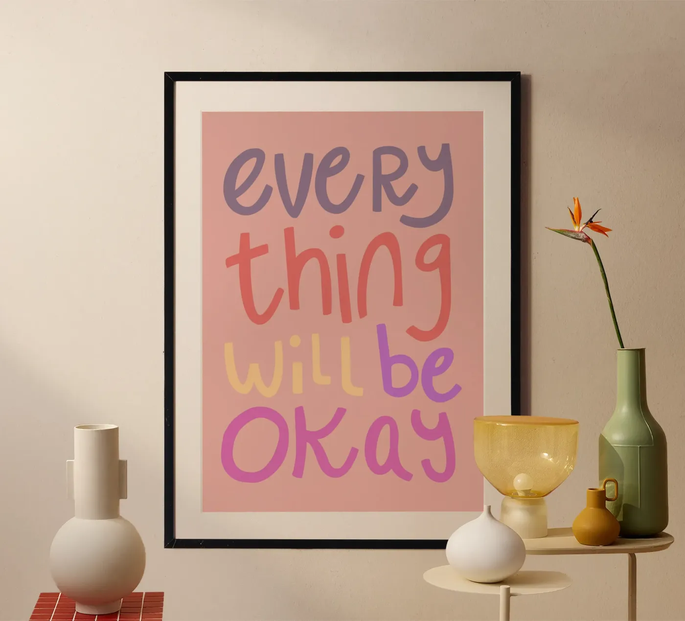 Everything will be okay poster van Art House