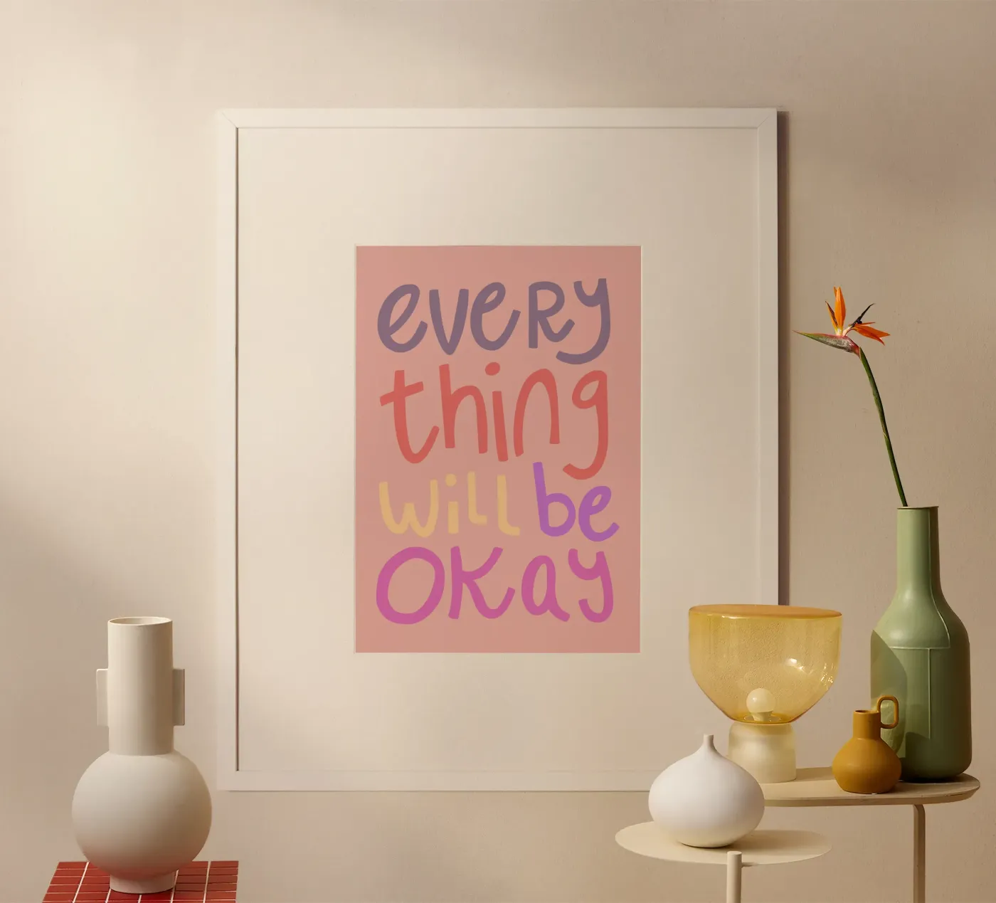 Everything will be okay poster van Art House