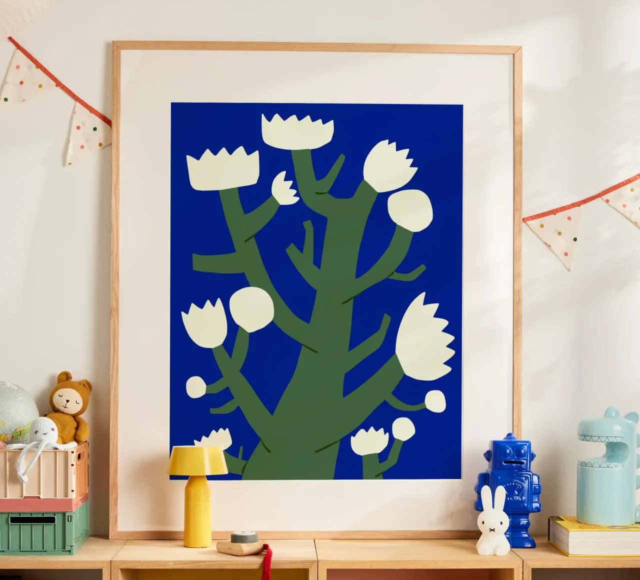 Strong bloom poster by Little Dean