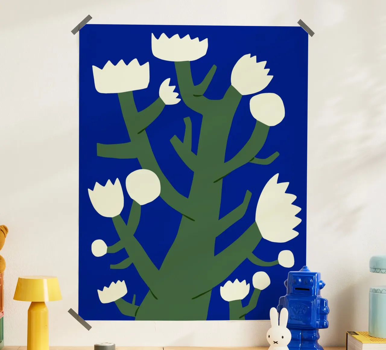 Strong bloom poster by Little Dean