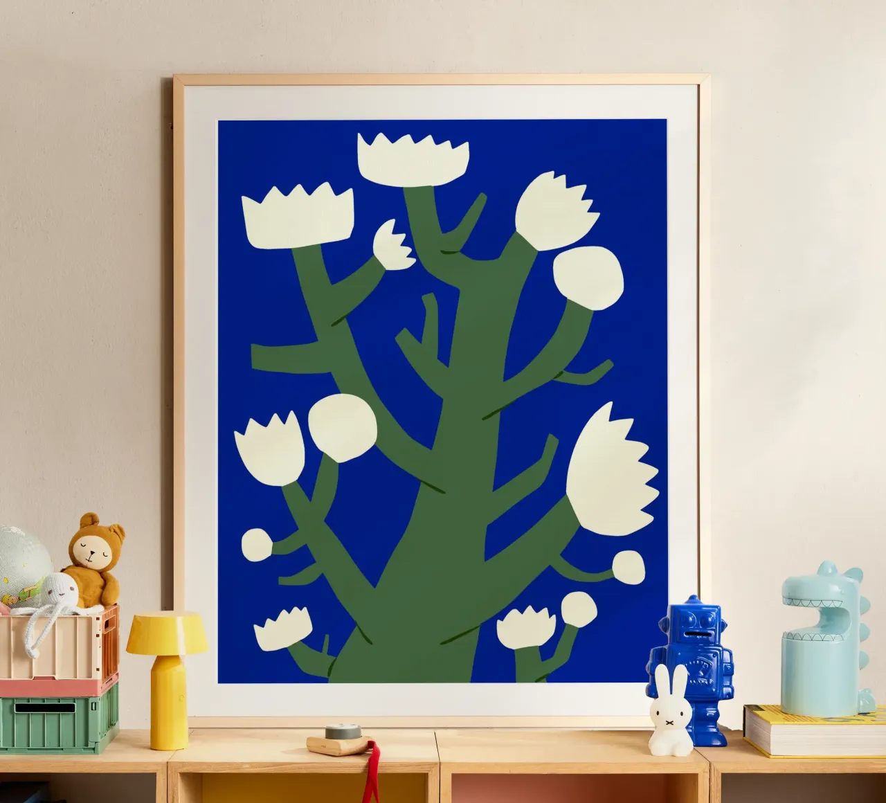 Strong bloom poster by Little Dean