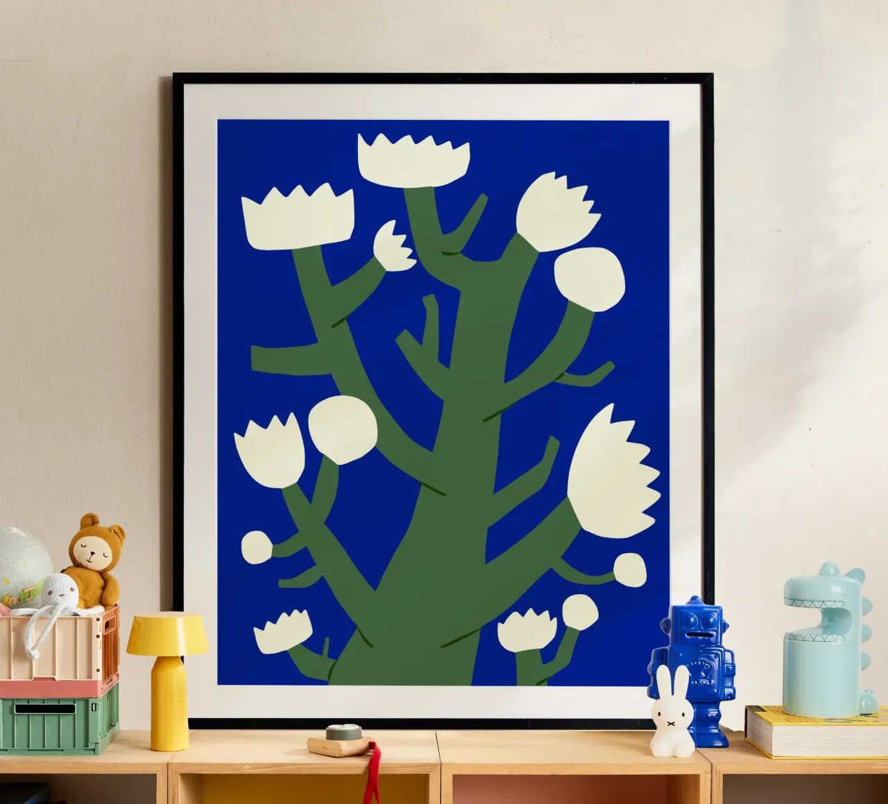 Strong bloom poster by Little Dean