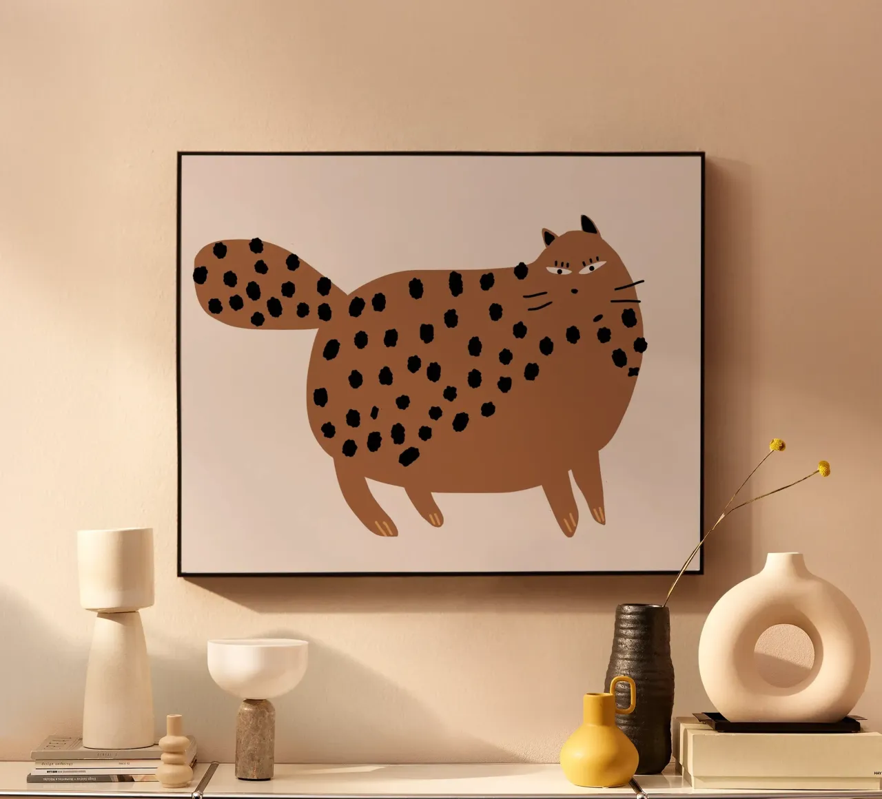 Atteggiamento felino 02 plexiglass da Little Dean