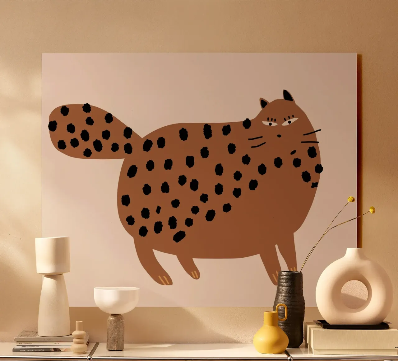 Atteggiamento felino 02 plexiglass da Little Dean