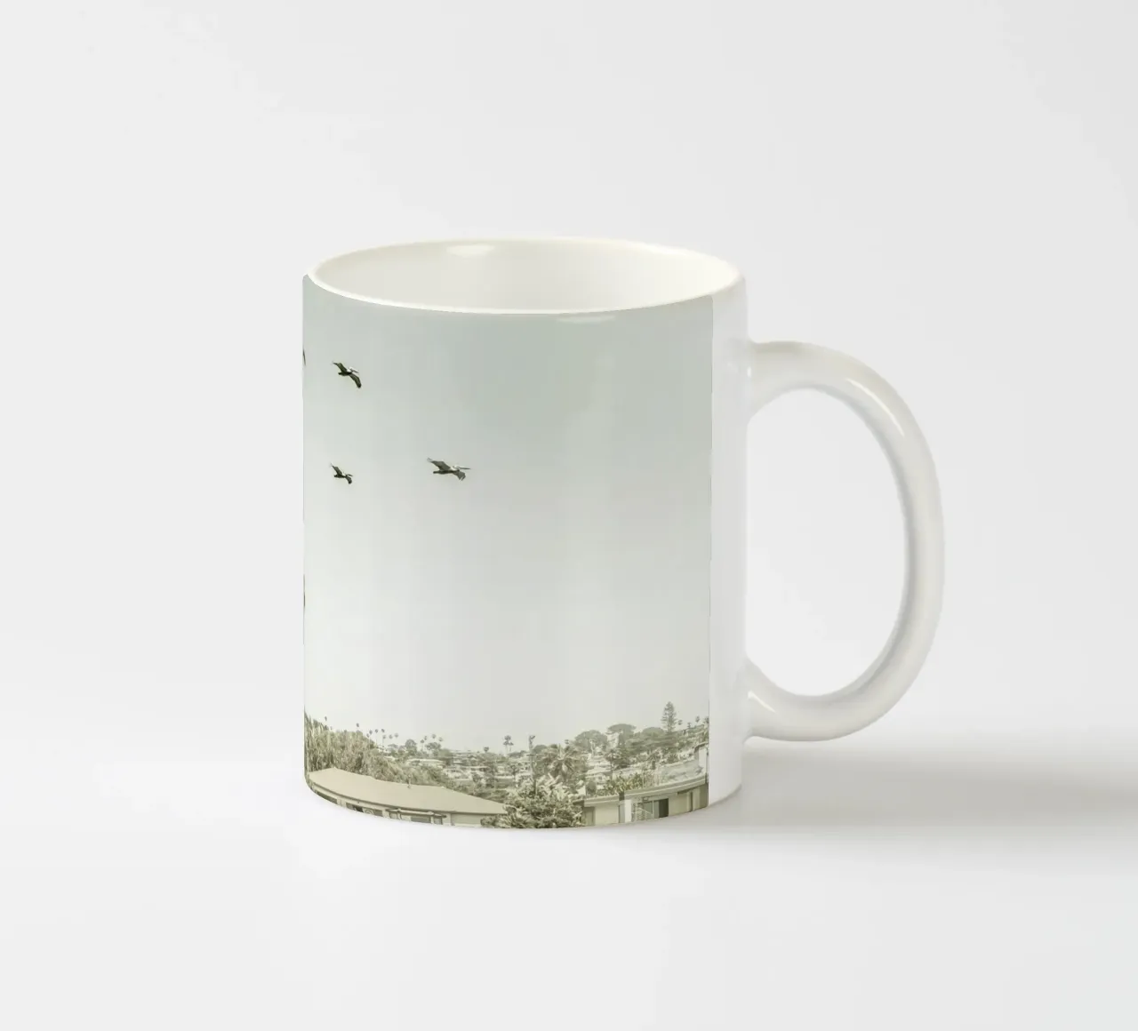Sopra i tetti di San Diego | Vintage tazza in ceramica da Melanie Viola
