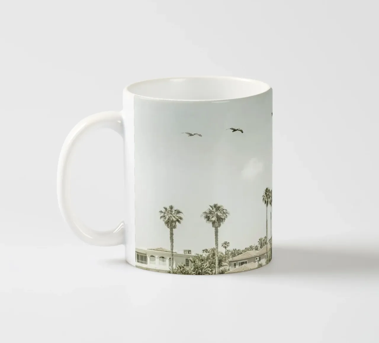 Sopra i tetti di San Diego | Vintage tazza in ceramica da Melanie Viola