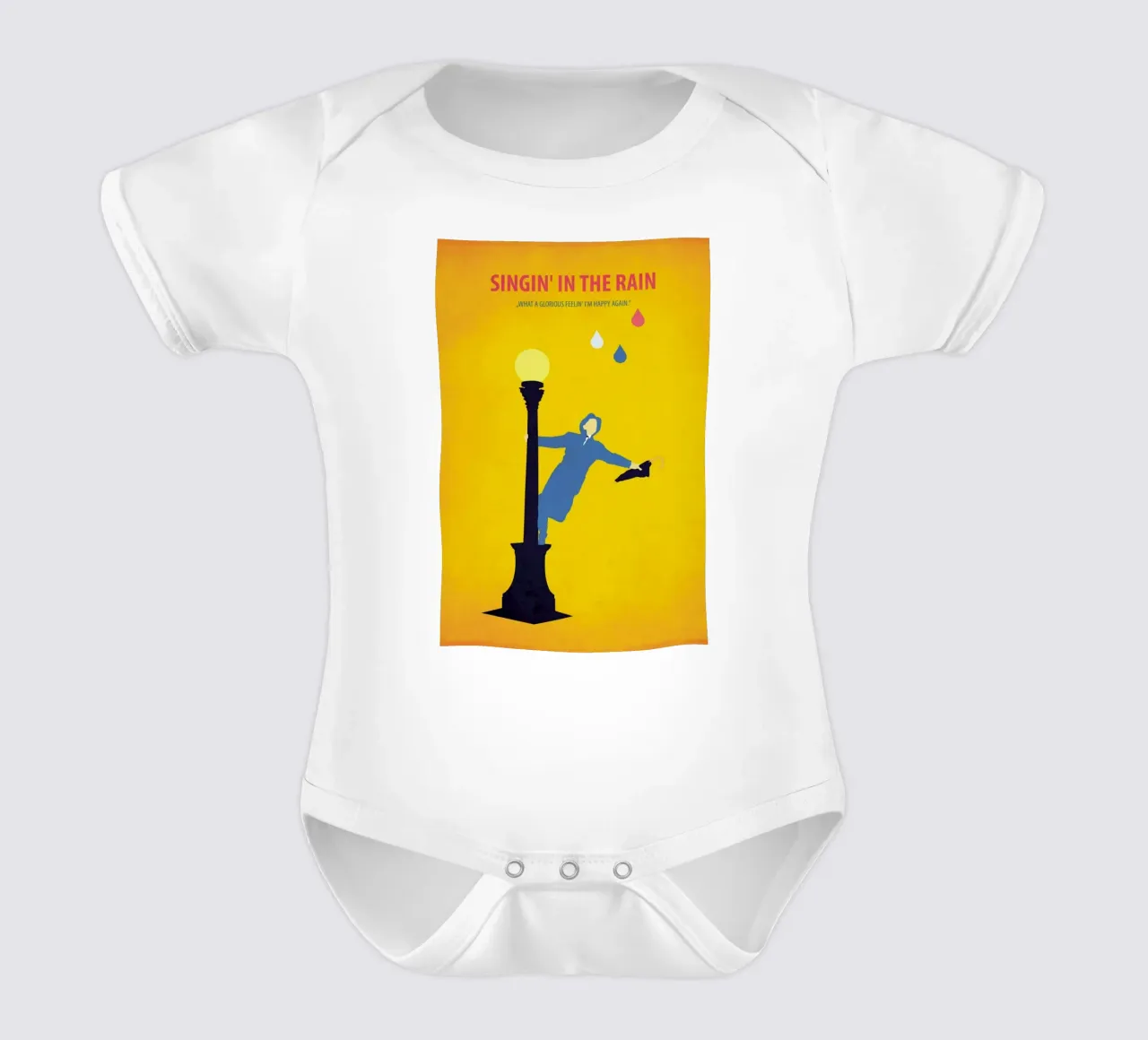 Singin' in the Rain body neonato maniche corte da Fräulein Fisher
