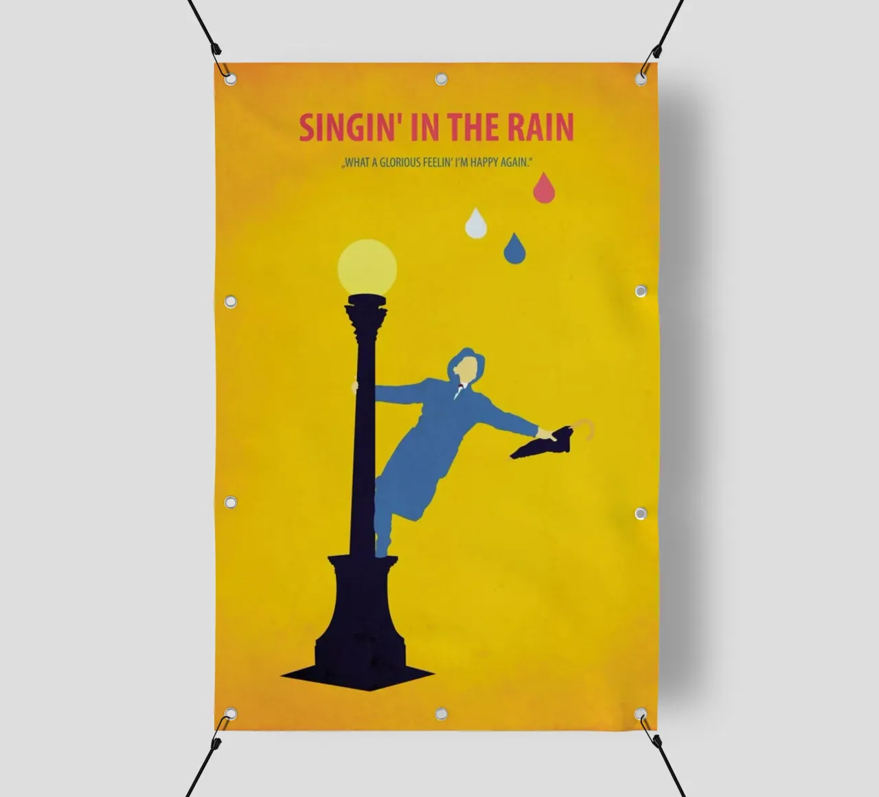 Singin' in the Rain telo in pvc da Fräulein Fisher