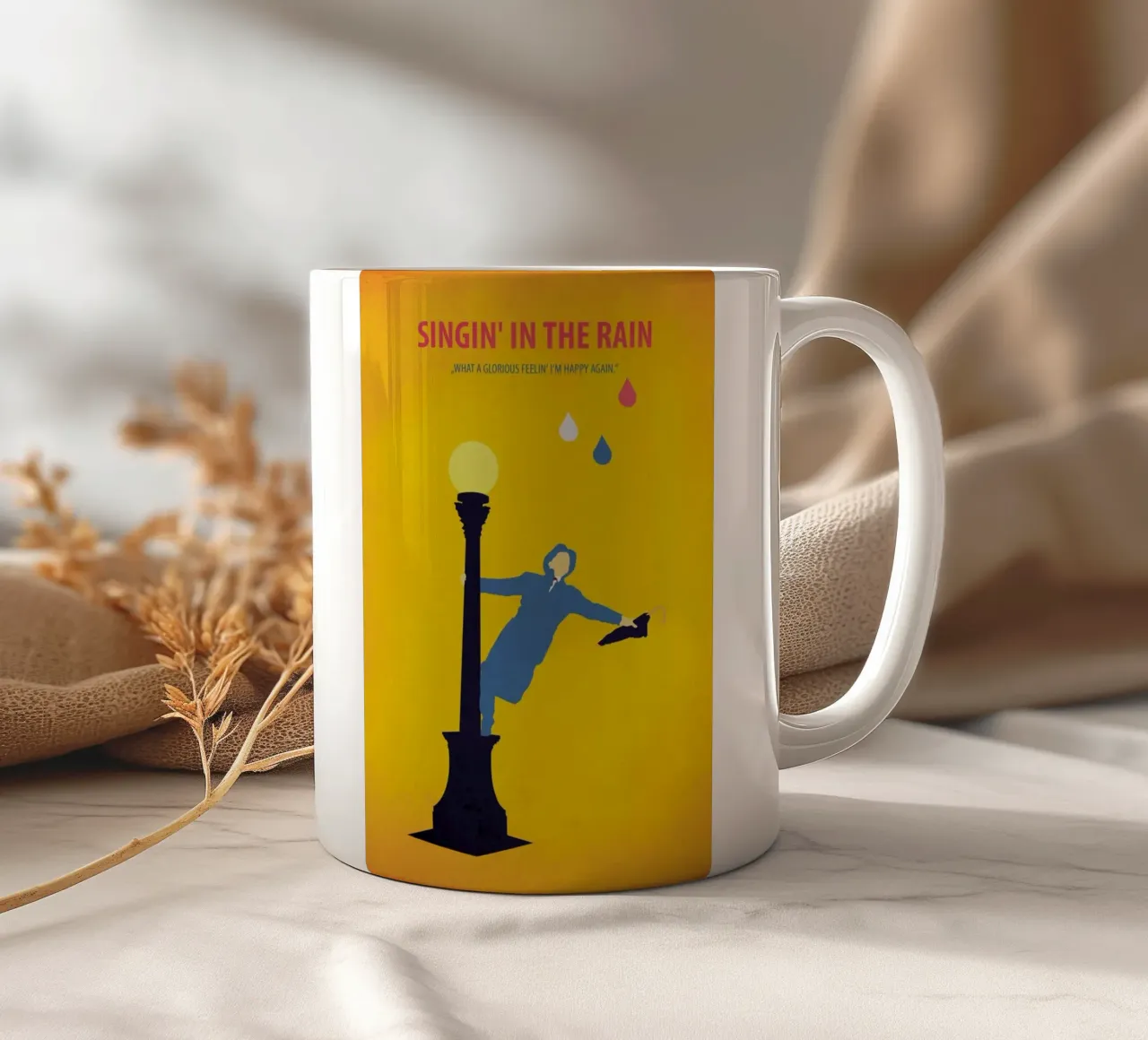 Singin' in the Rain tazza in ceramica da Fräulein Fisher
