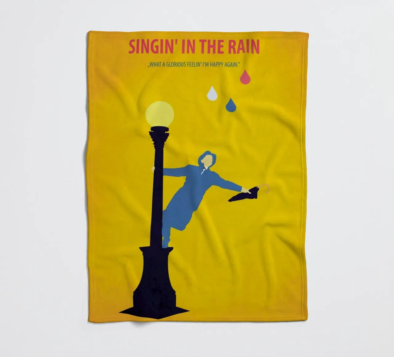 Singin' in the Rain coperta in pile da Fräulein Fisher