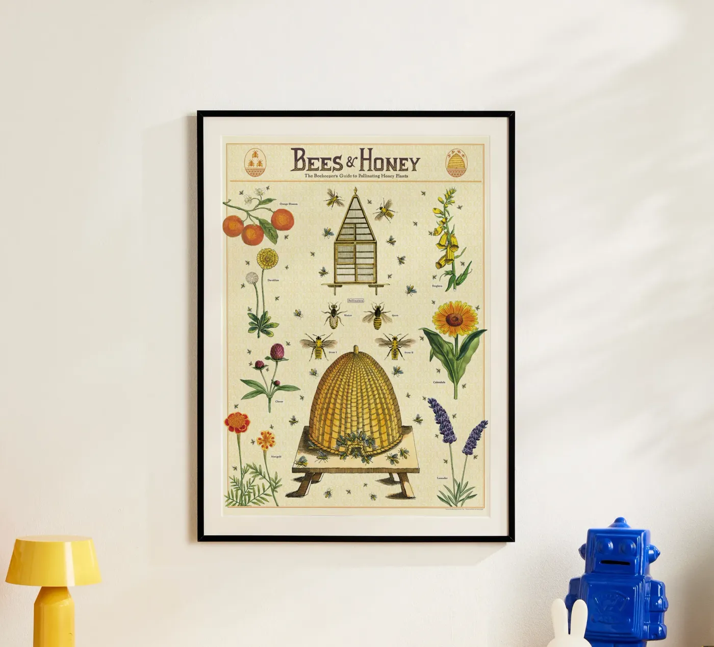 Abeilles et miel poster de Isaac Murray