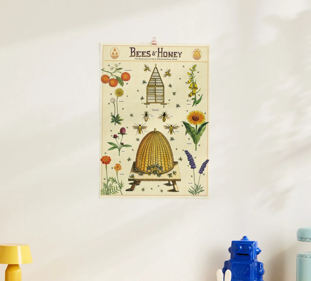 Bees & Honey poster by Isaac Murray