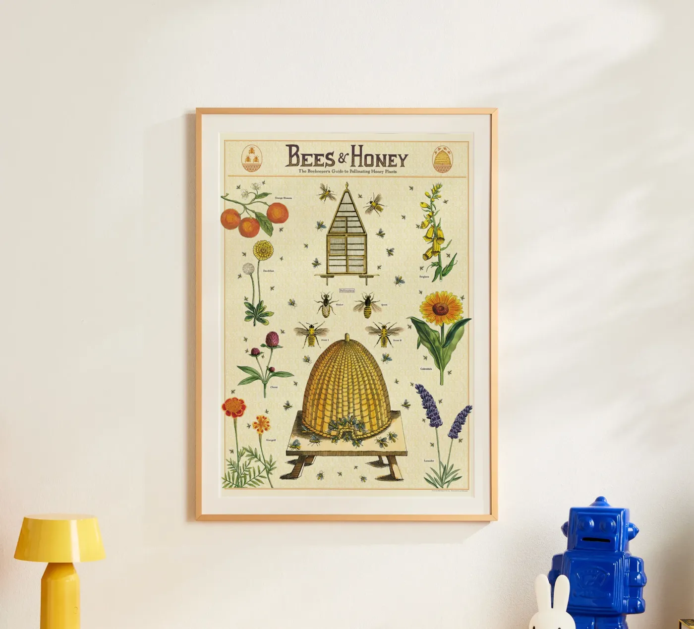 Abeilles et miel poster de Isaac Murray