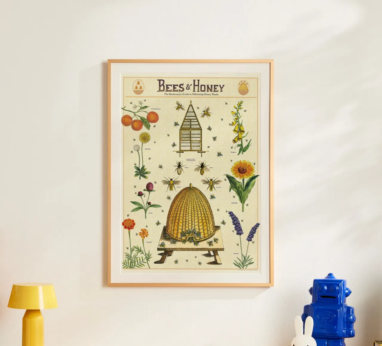 Bees & Honey poster by Isaac Murray