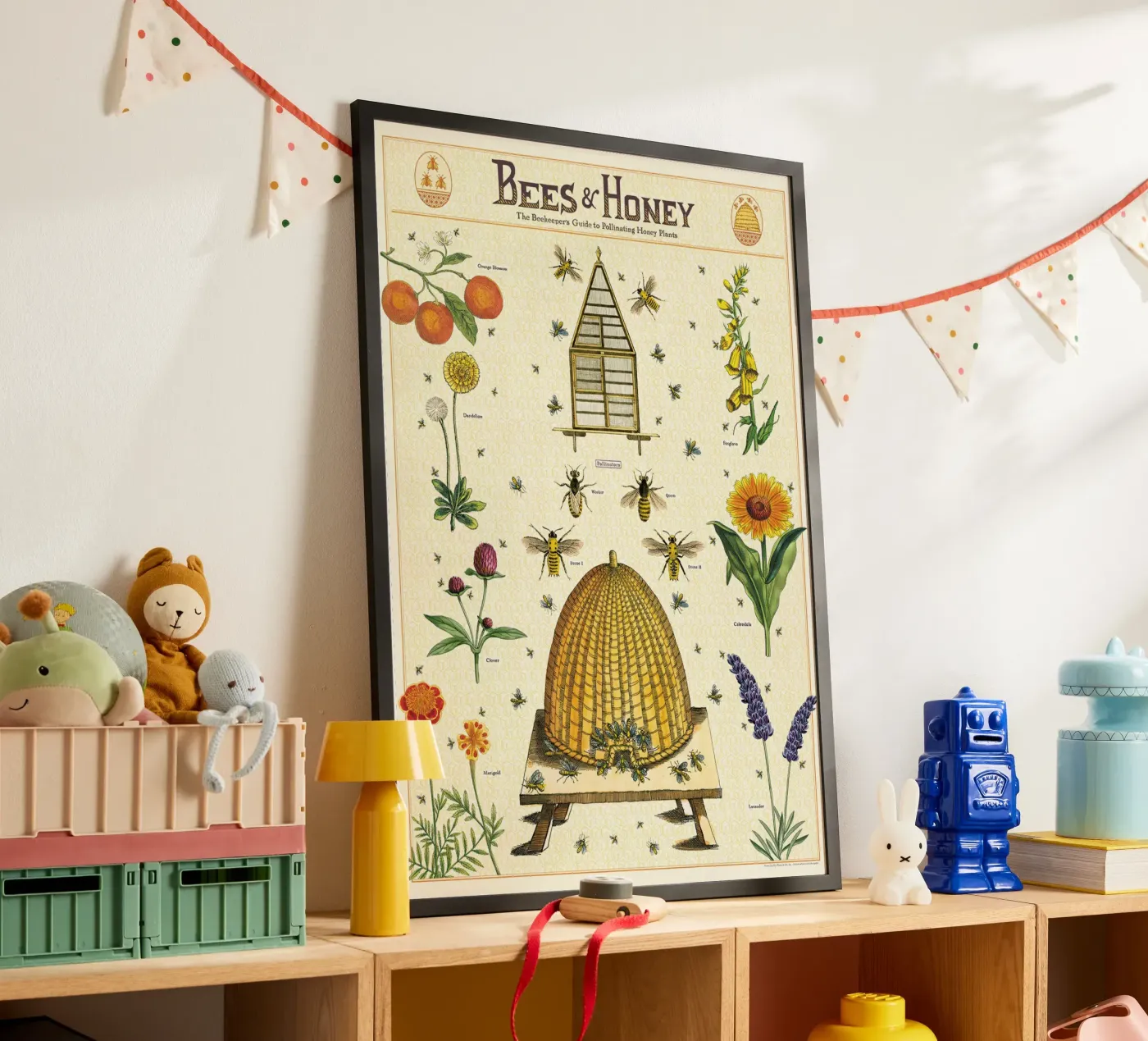 Abeilles et miel poster de Isaac Murray