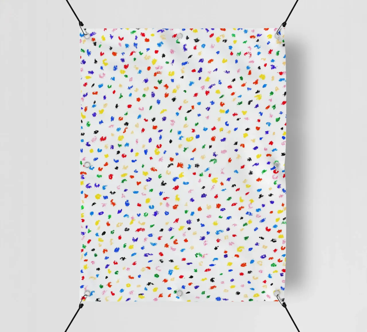 Abstract Artwork Colourful #17 telo in pvc da kathrinmay