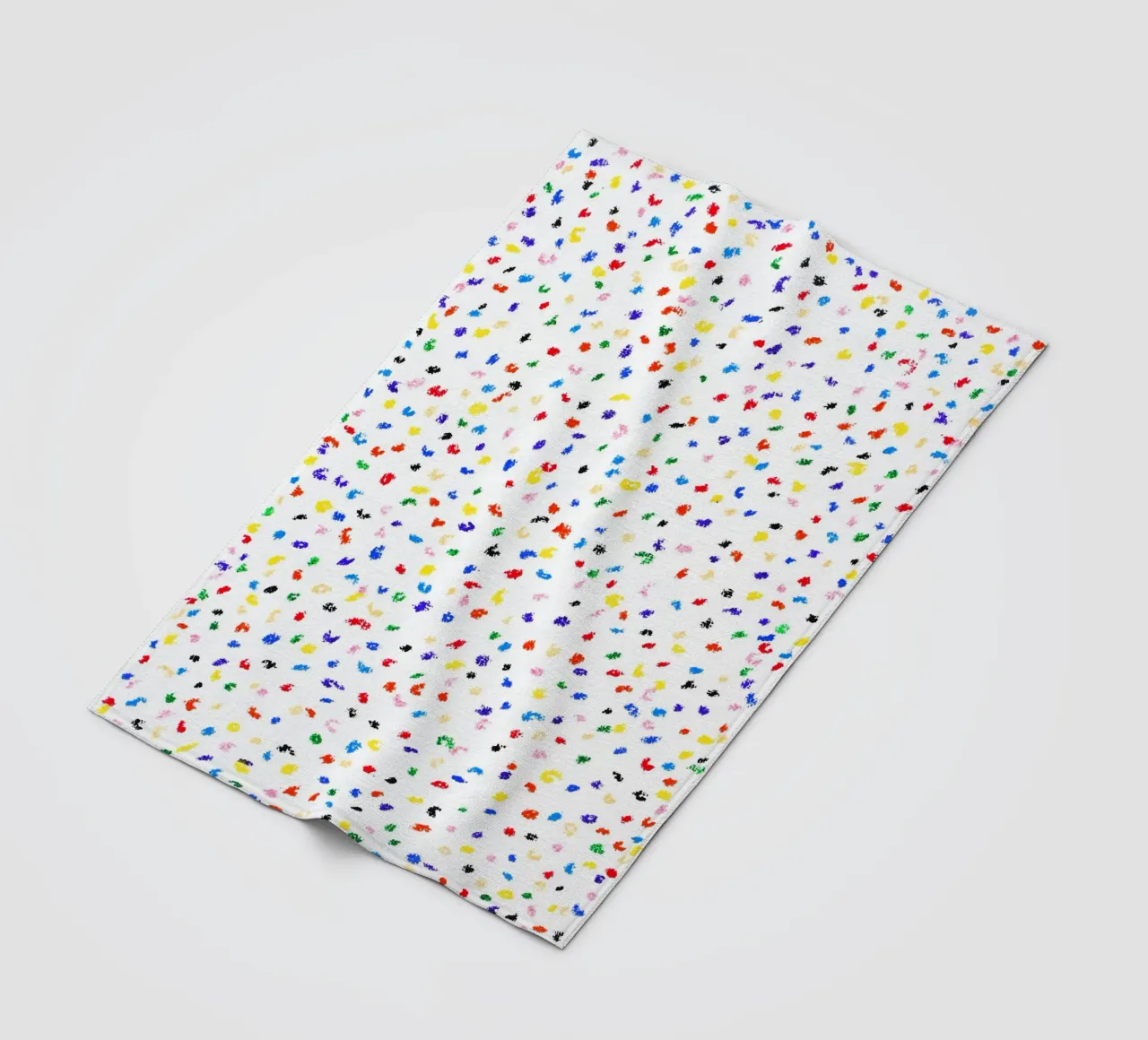 Abstract Artwork Colourful #17 coperta in pile da kathrinmay