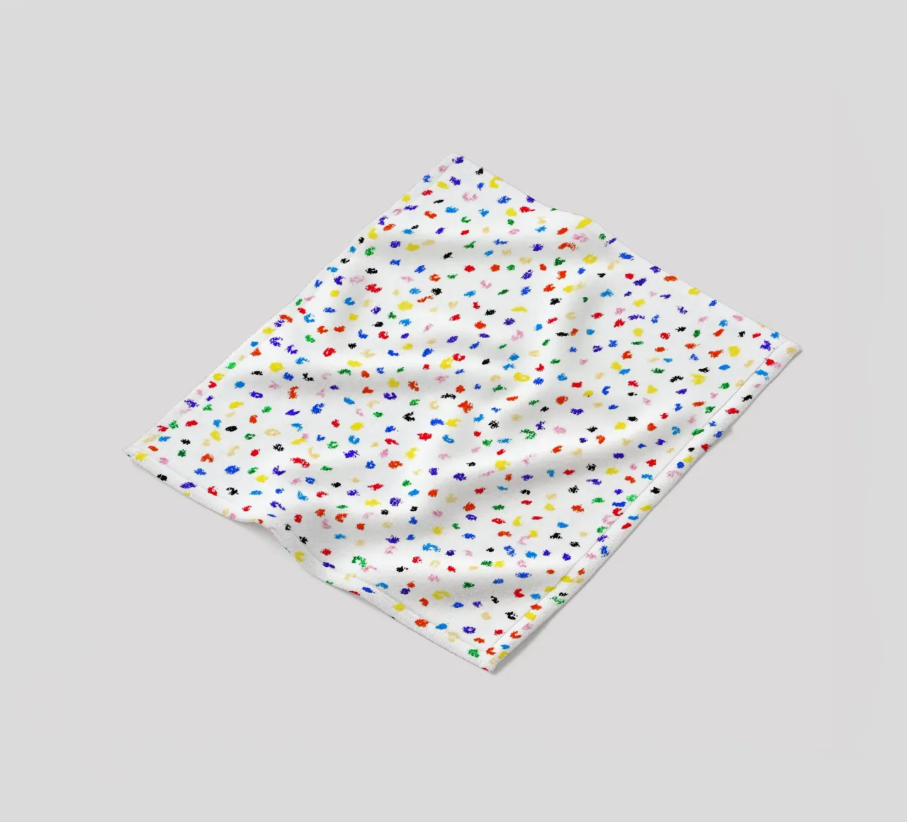Abstract Artwork Colourful #17 coperta in pile da kathrinmay