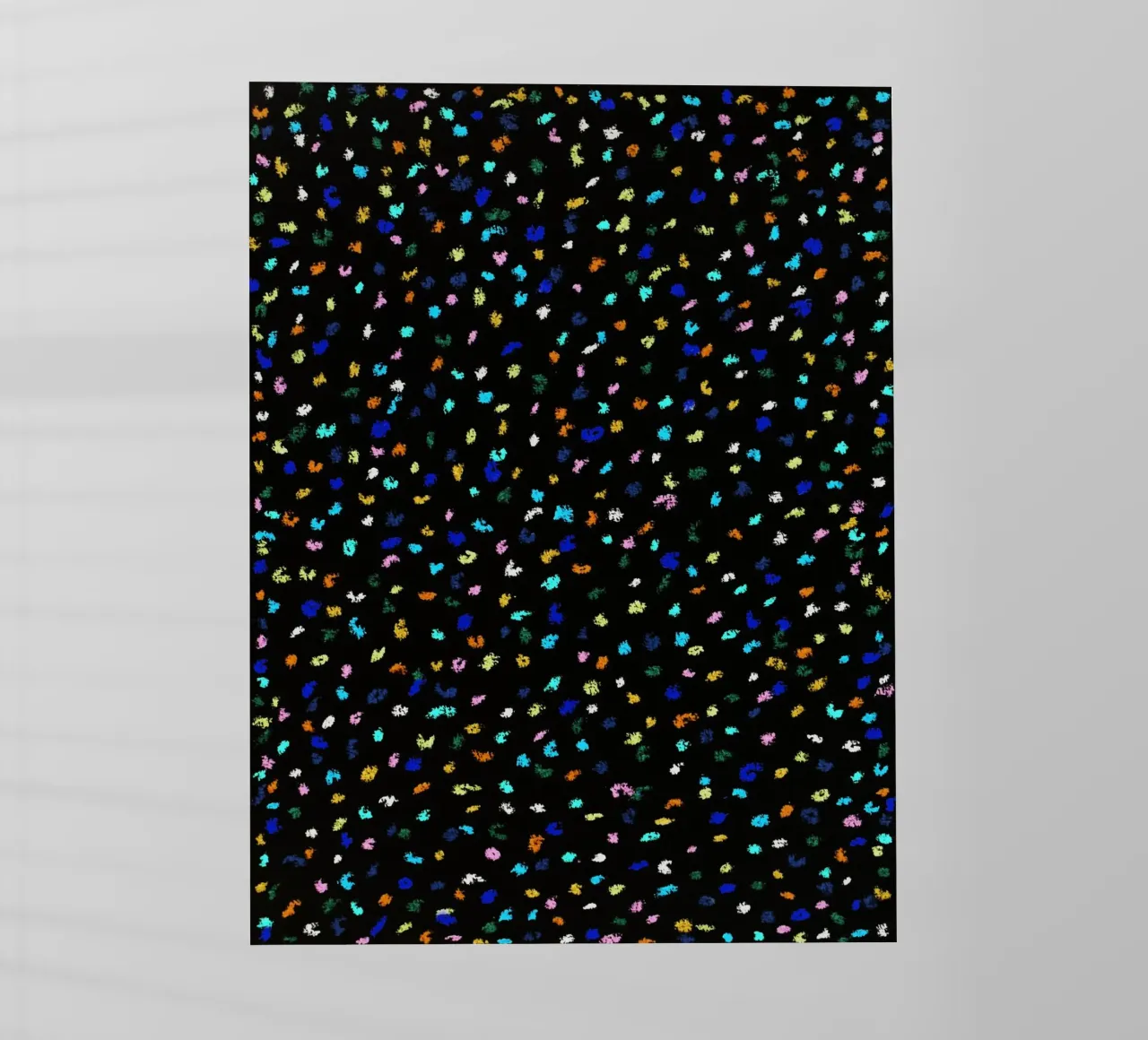 Abstract Artwork Colourful #18 pellicola backlit da kathrinmay