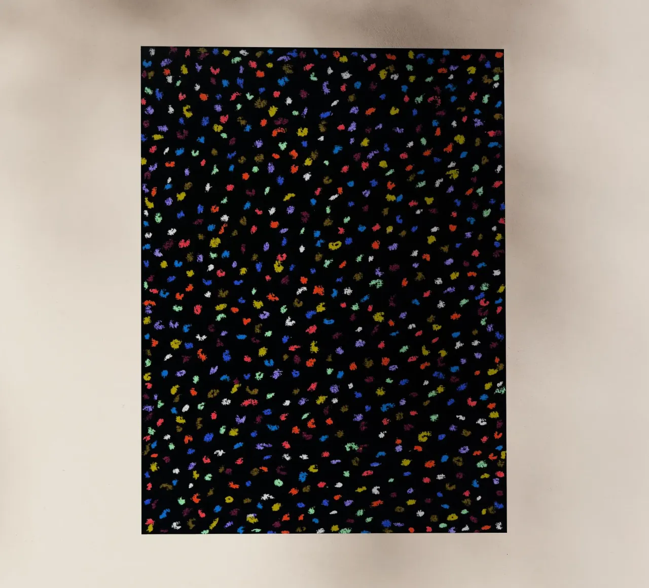 Abstract Artwork Colourful #19 pellicola backlit da kathrinmay