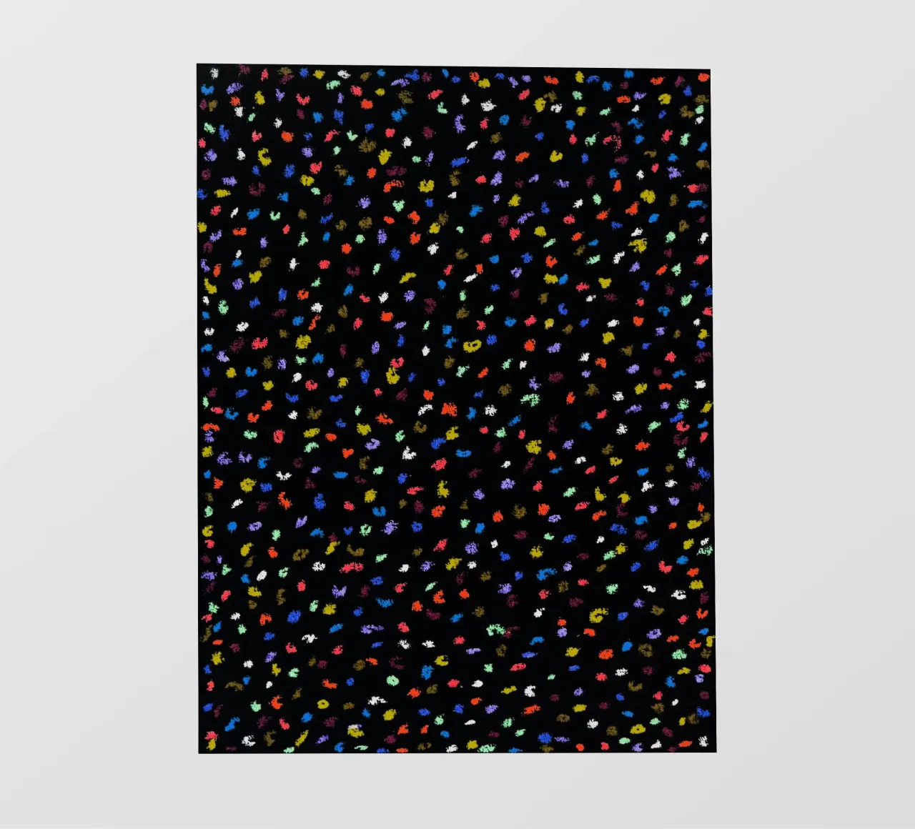 Abstract Artwork Colourful #19 pellicola backlit da kathrinmay