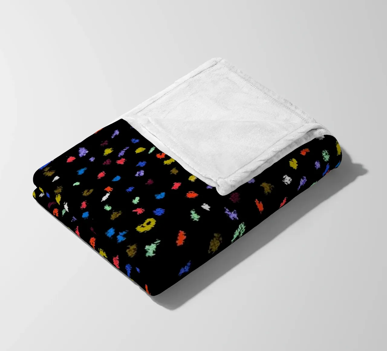 Abstract Artwork Colourful #19 coperta in pile da kathrinmay