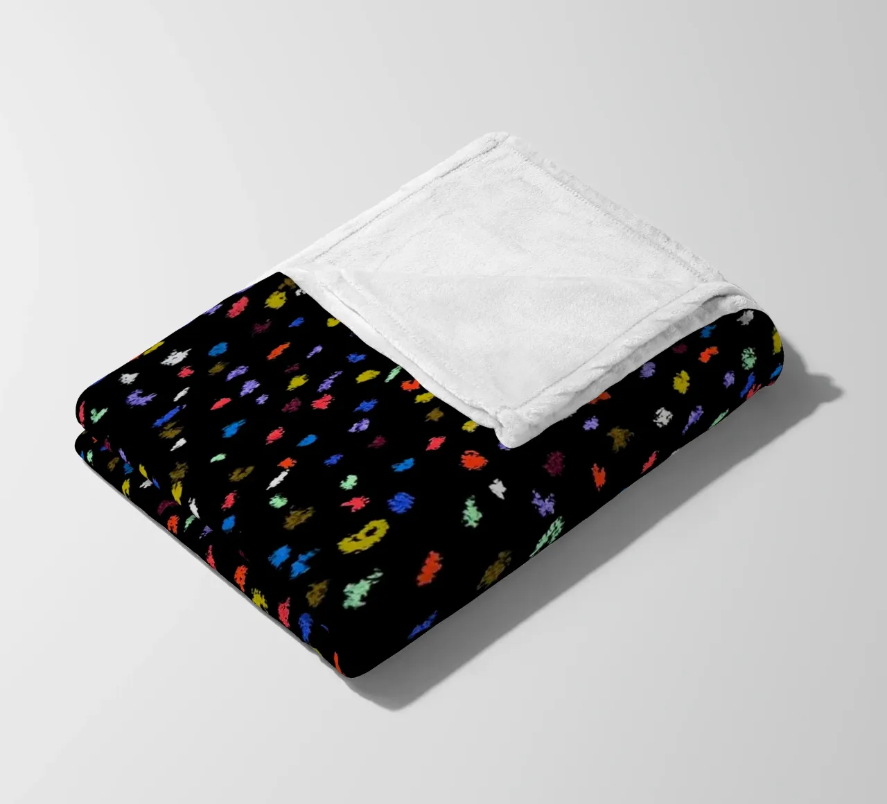 Abstract Artwork Colourful #19 coperta in pile da kathrinmay