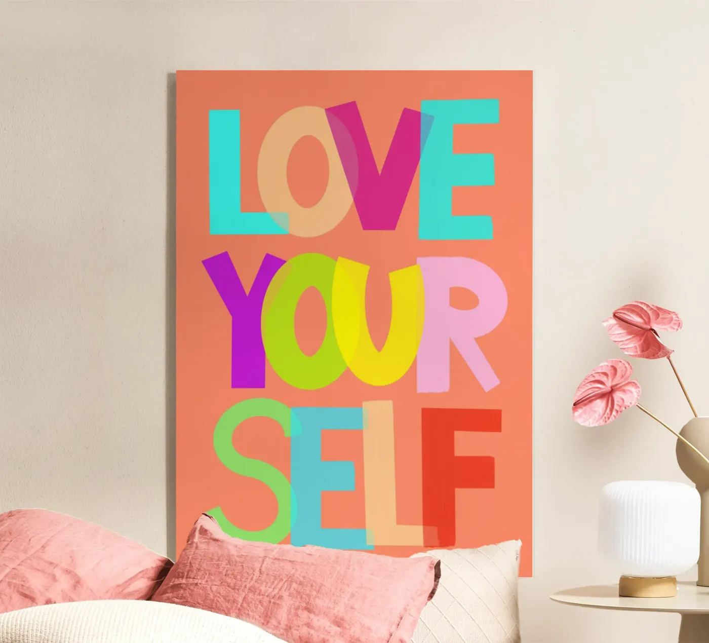 Love yourself plexiglass da Art House