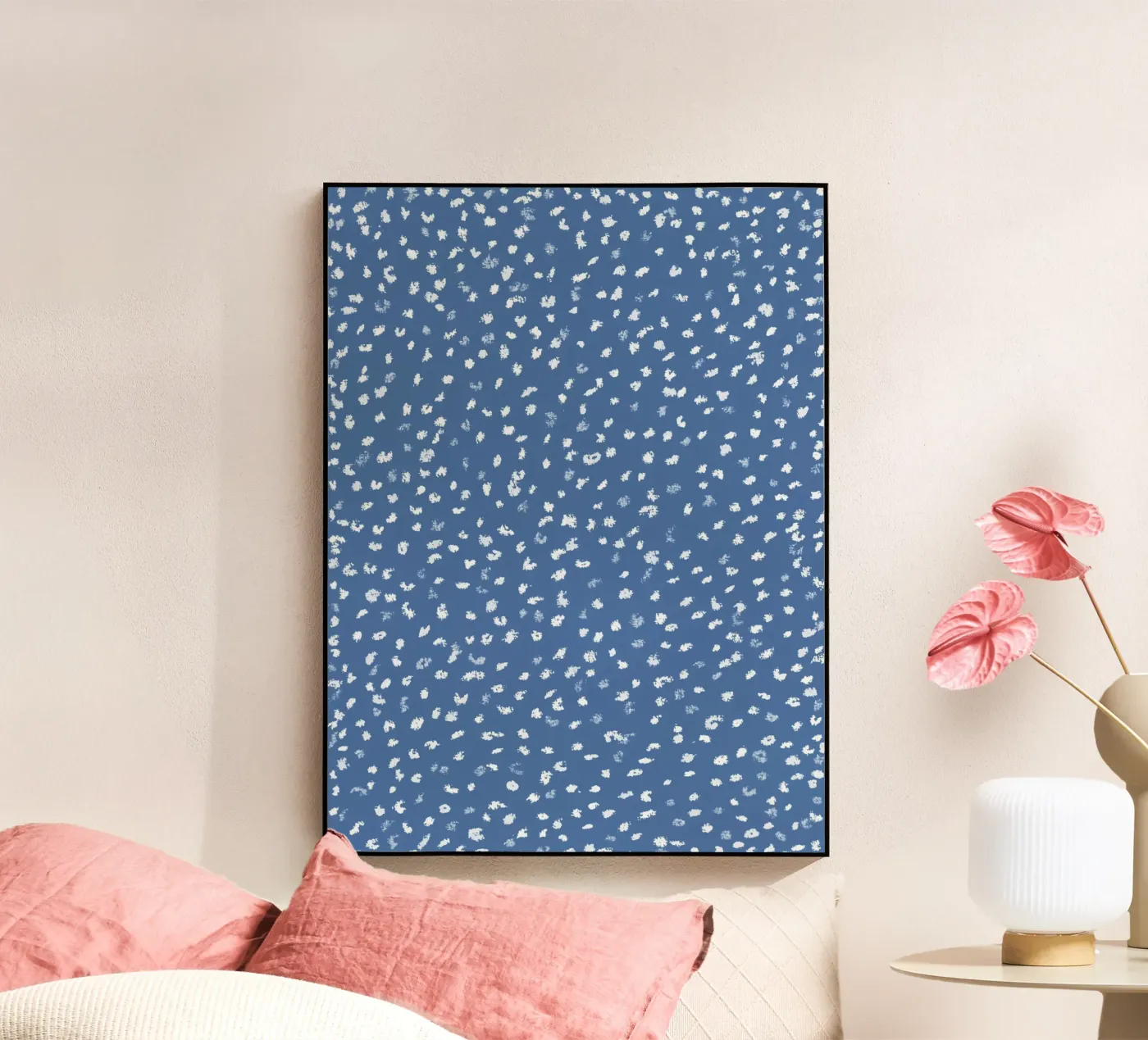 Abstract Artwork Blue #1 plexiglass da kathrinmay