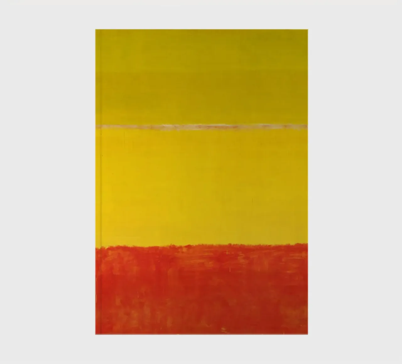 Mark Rothko Untitled (Red and Yellow) notebook by Classic Art Prints