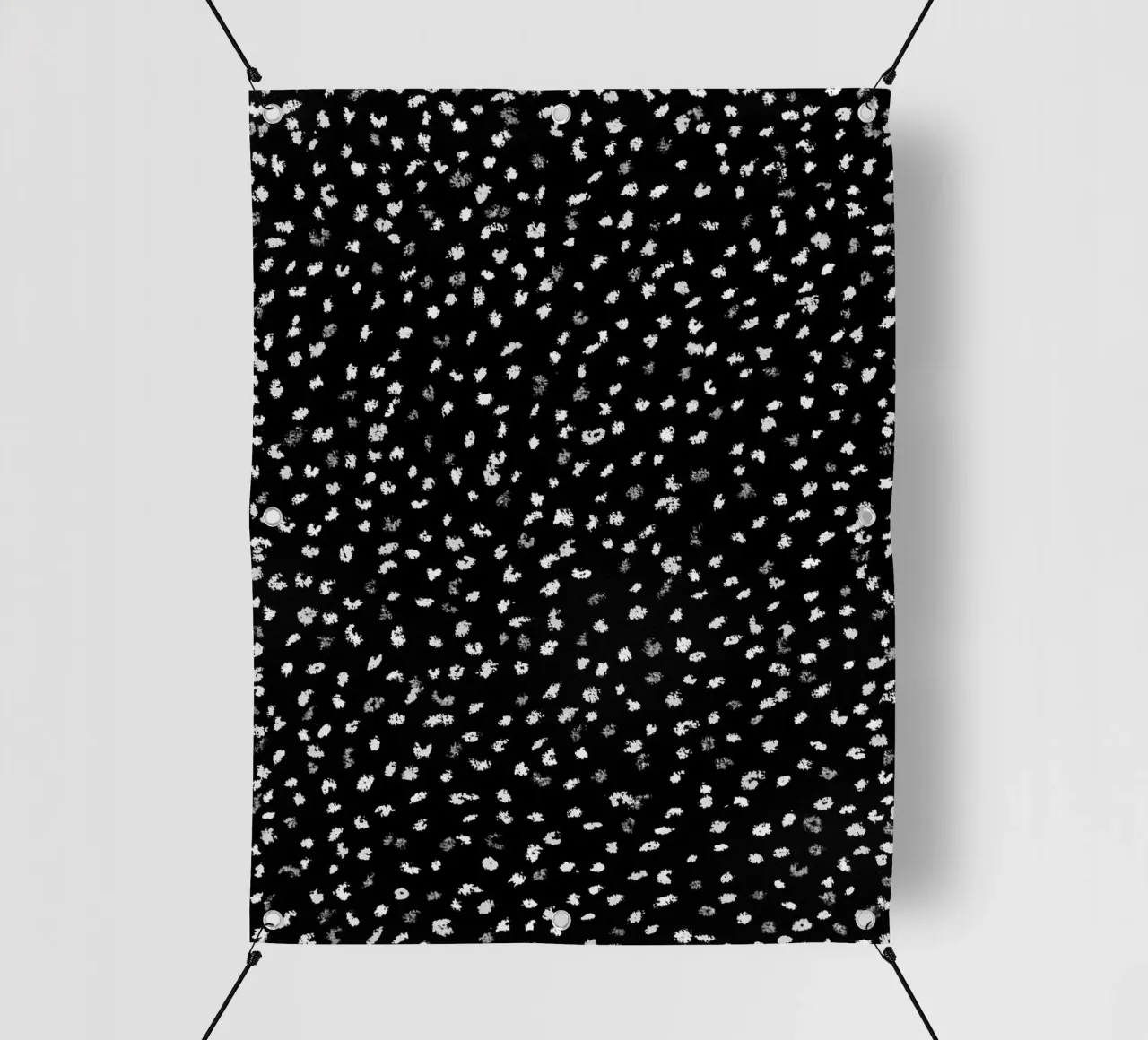 Abstract Artwork Greyscale #6 telo in pvc da kathrinmay