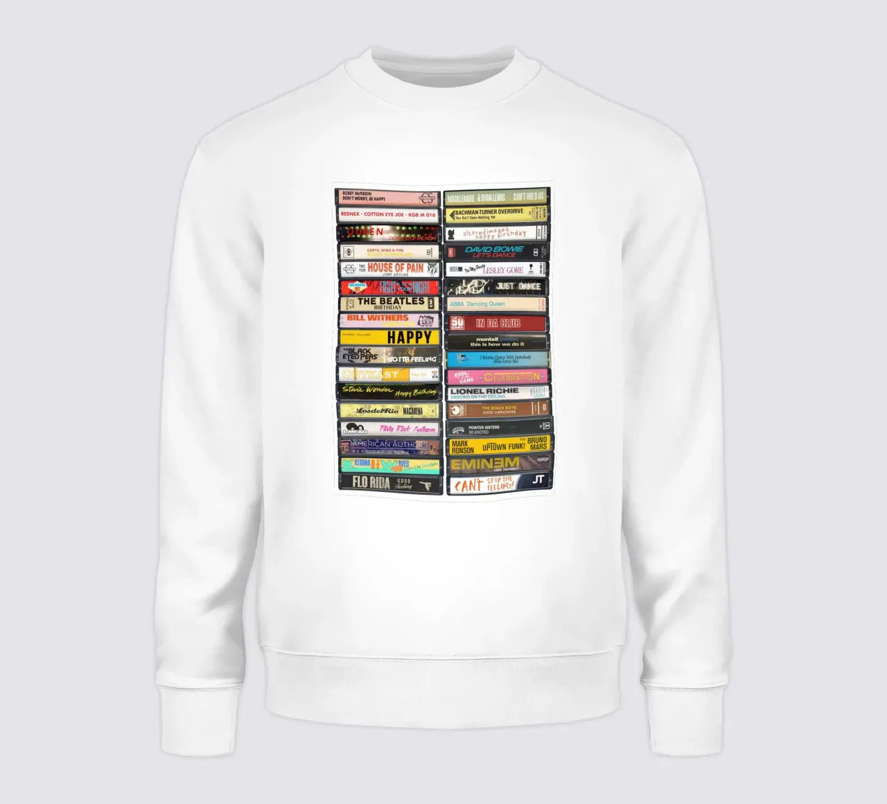 Stampa musicale di compleanno felpa da MrMustardPrints