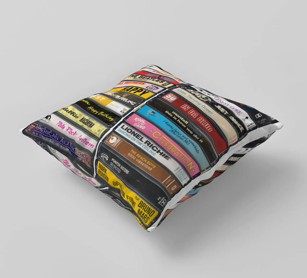 Stampa musicale di compleanno cuscino da MrMustardPrints