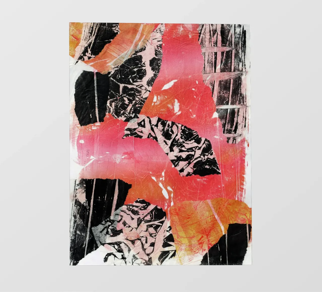 Abstract Artwork Colourful #20 pellicola backlit da kathrinmay