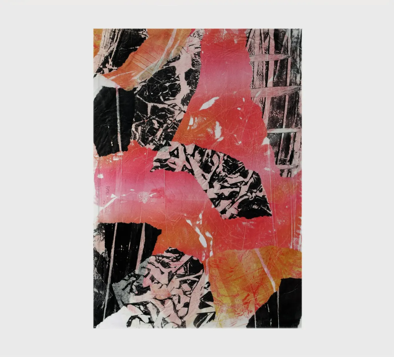 Abstract Artwork Colourful #20 notebook by kathrinmay