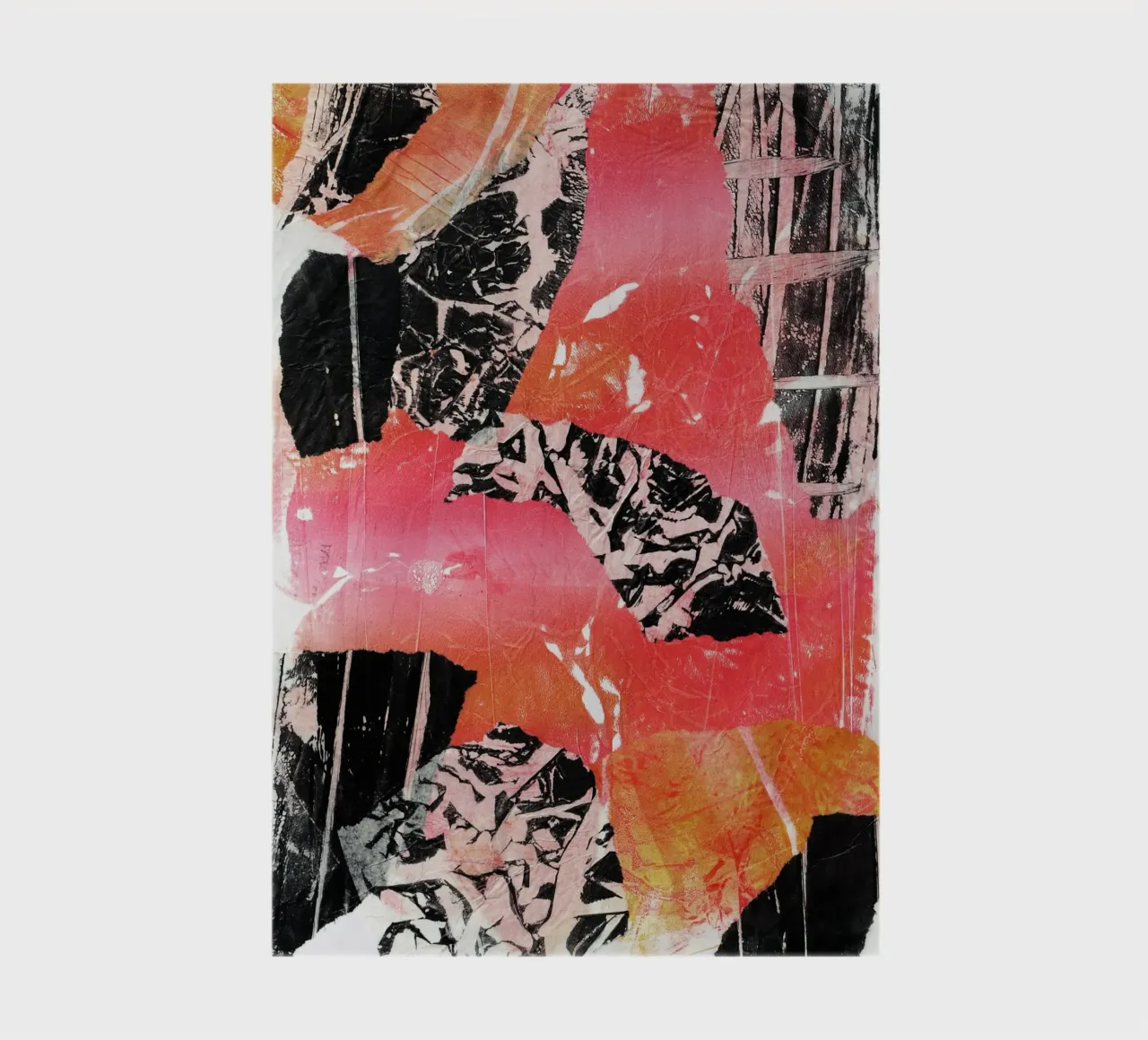 Abstract Artwork Colourful #20 notebook by kathrinmay