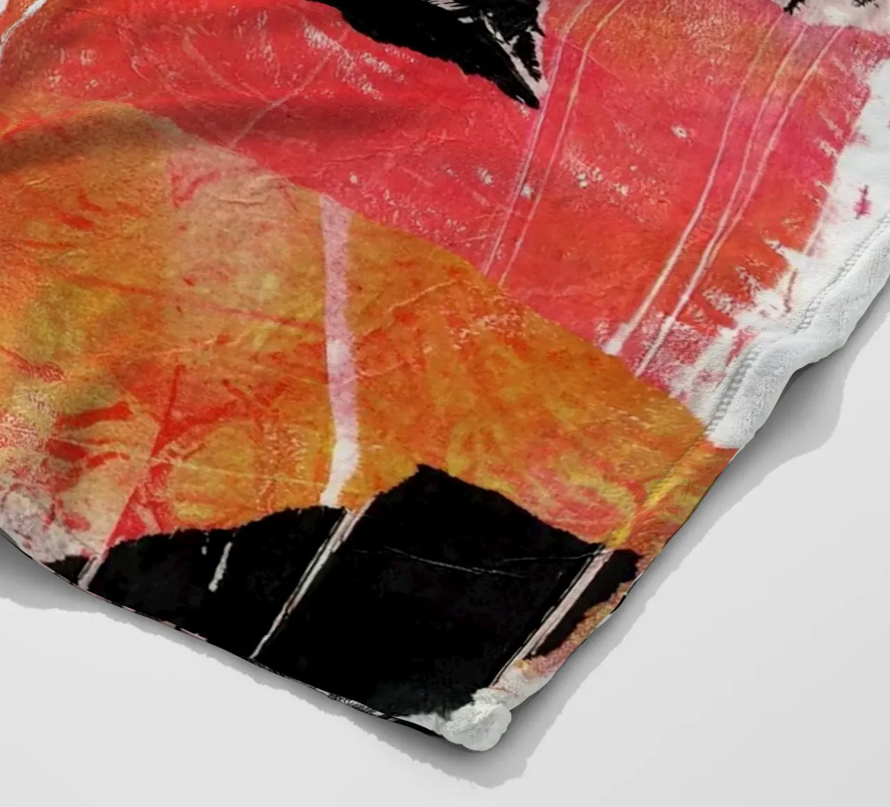 Abstract Artwork Colourful #20 coperta in pile da kathrinmay
