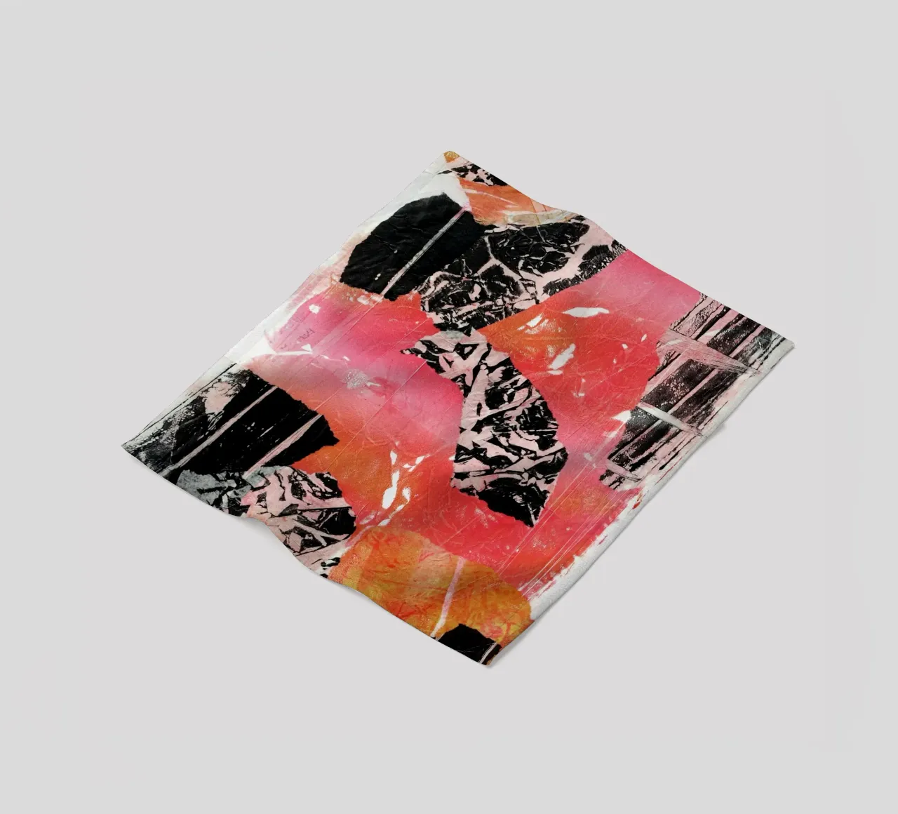 Abstract Artwork Colourful #20 coperta in pile da kathrinmay