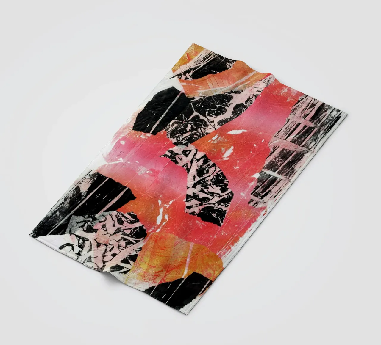 Abstract Artwork Colourful #20 coperta in pile da kathrinmay