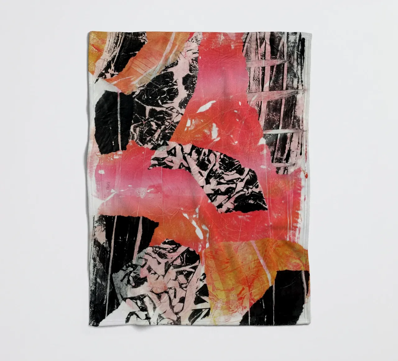 Abstract Artwork Colourful #20 coperta in pile da kathrinmay