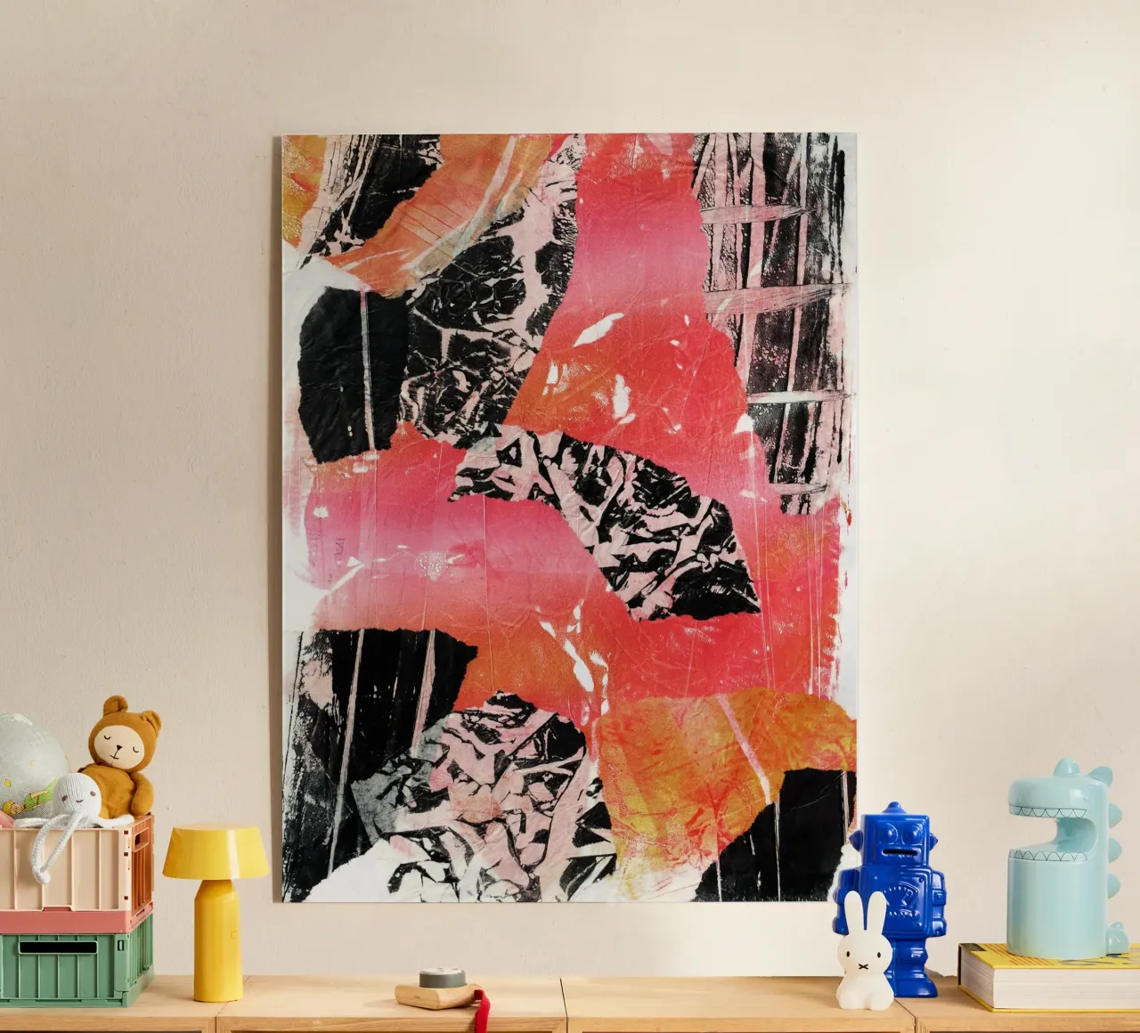 Abstract Artwork Colourful #20 plexiglass da kathrinmay