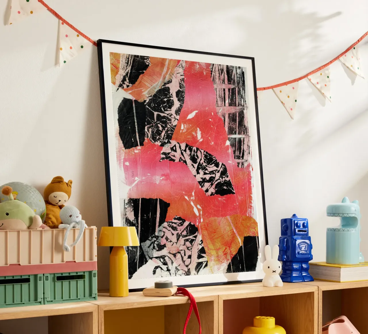 Abstract Artwork Colourful #20 carta hahnemühle da kathrinmay