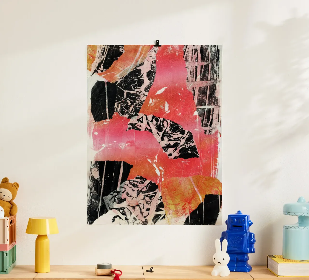 Abstract Artwork Colourful #20 carta hahnemühle da kathrinmay