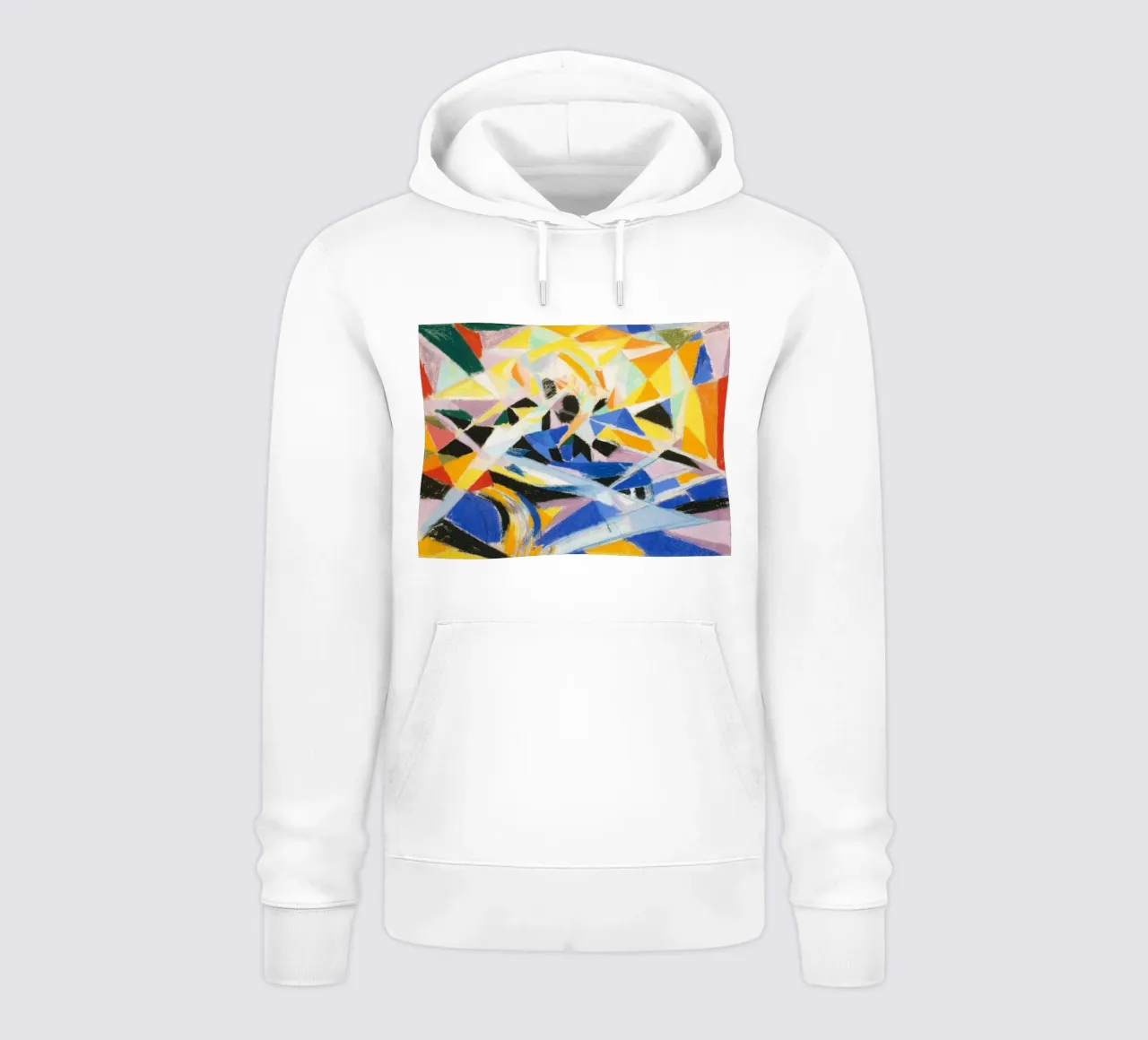 Joseph Stella Futurist Composition felpa con cappuccio da Jolie Prints